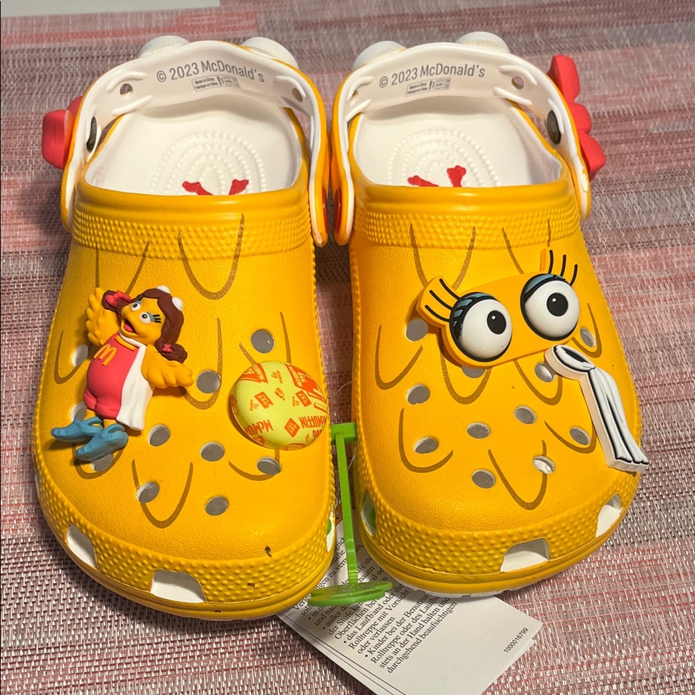 McDonald’s Crocs Birdie Clogs